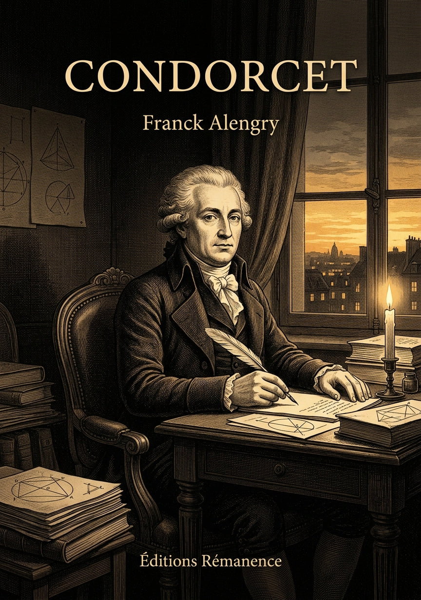 Livre Condorcet par Franck Alengry - Couverture - Editions Remanence