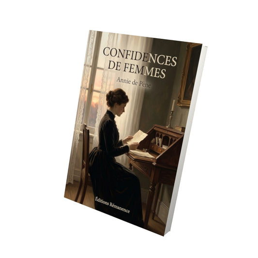Livre Confidences de femmes par Annie de Pène - Vue 3D - Editions Remanence