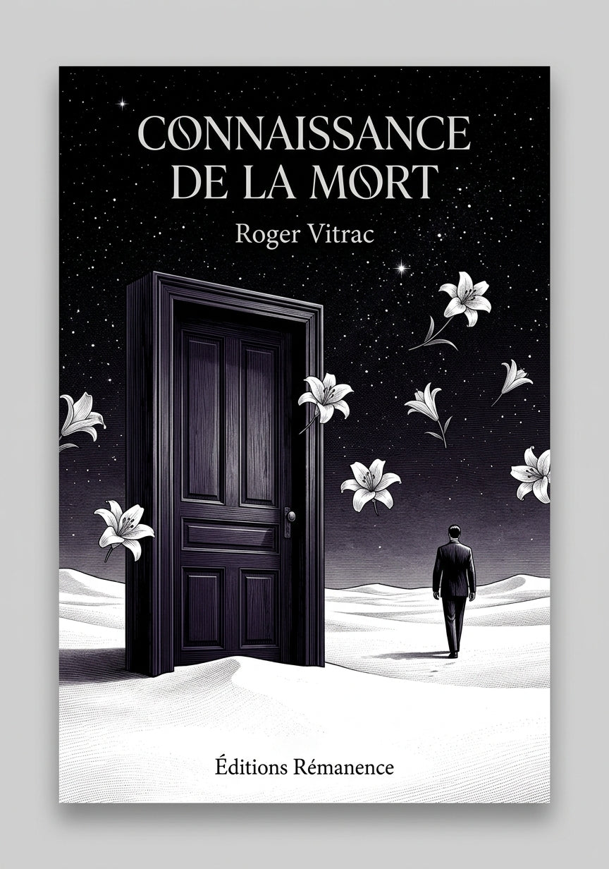 Livre Connaissance de la mort par Roger Vitrac - Couverture - Editions Remanence
