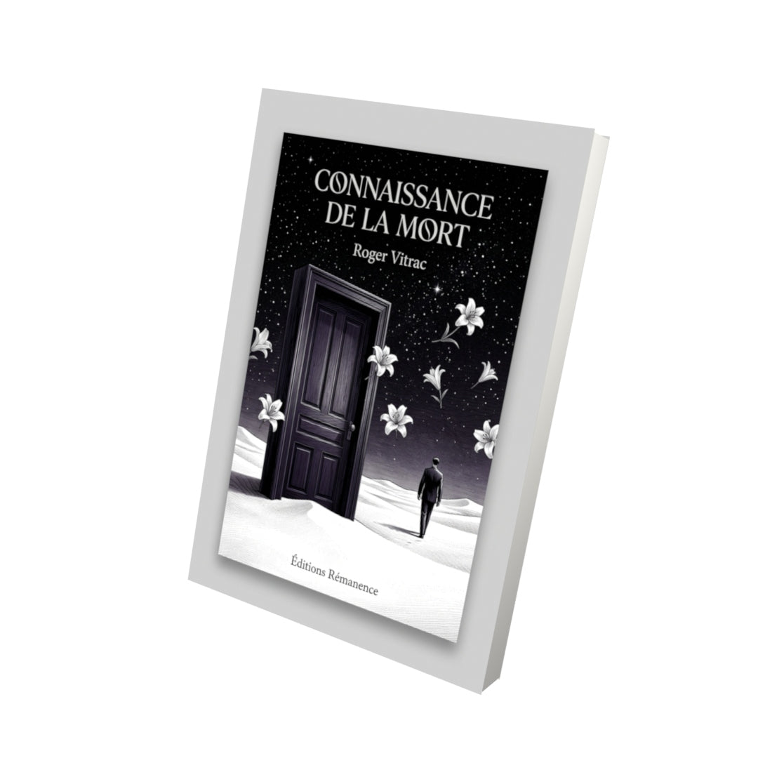 Livre Connaissance de la mort par Roger Vitrac - Vue 3D - Editions Remanence