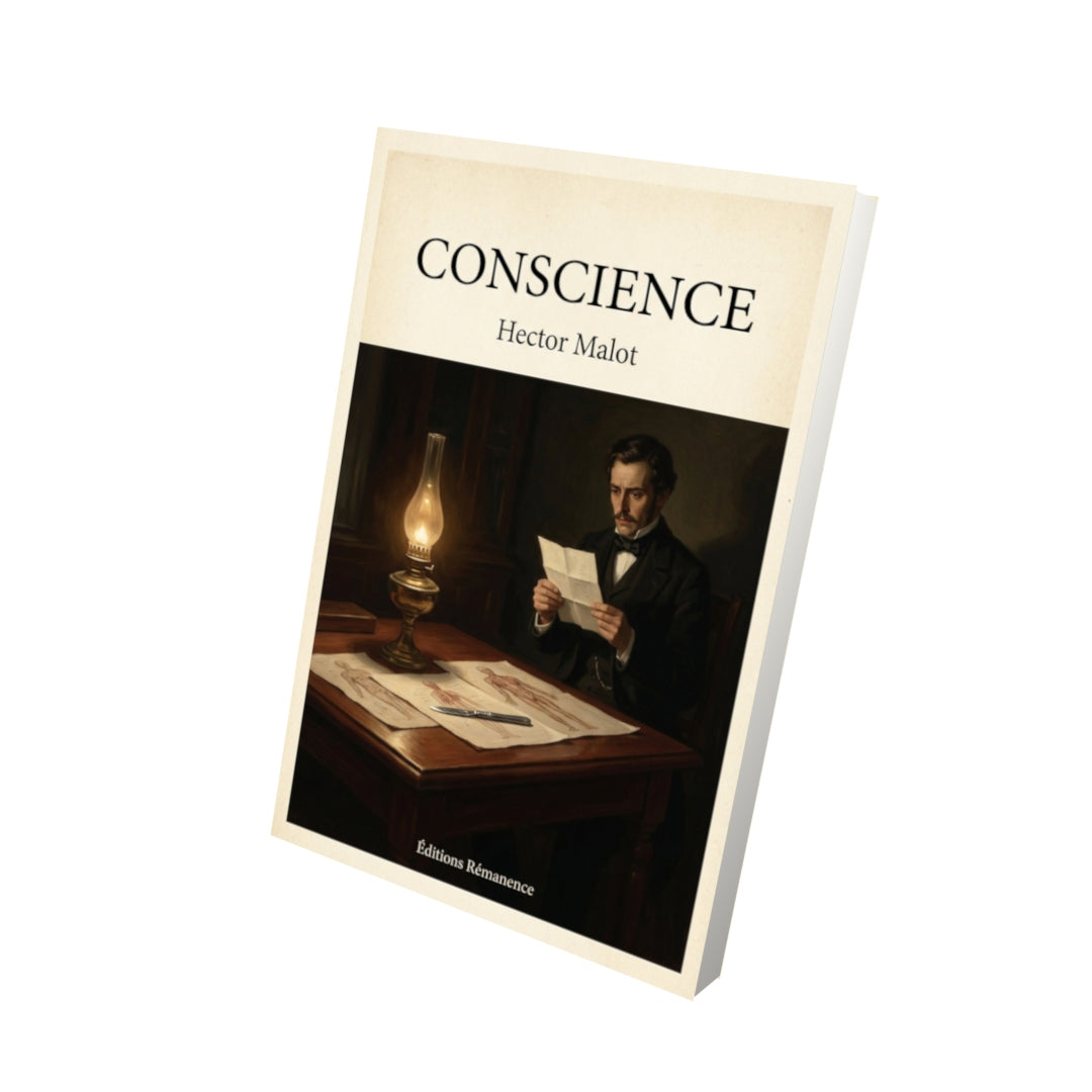 Livre Conscience - Hector Malot - Vue 3D - Editions Remanence