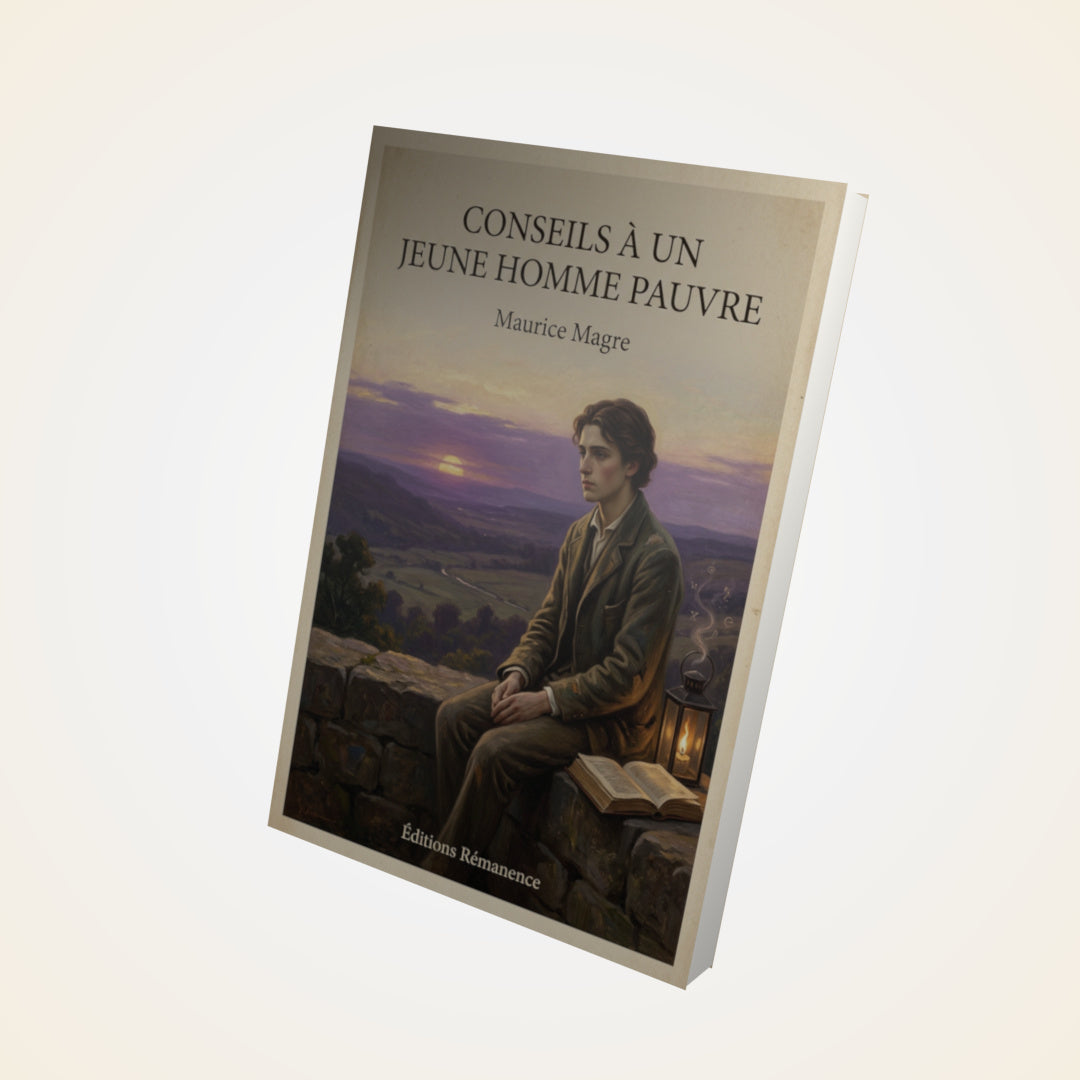 Livre Conseils à un Jeune Homme pauvre - Maurice Magre - Couverture 3D