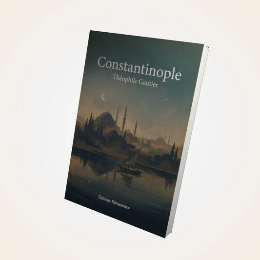 Livre Constantinople – Théophile Gautier - Couverture 3D