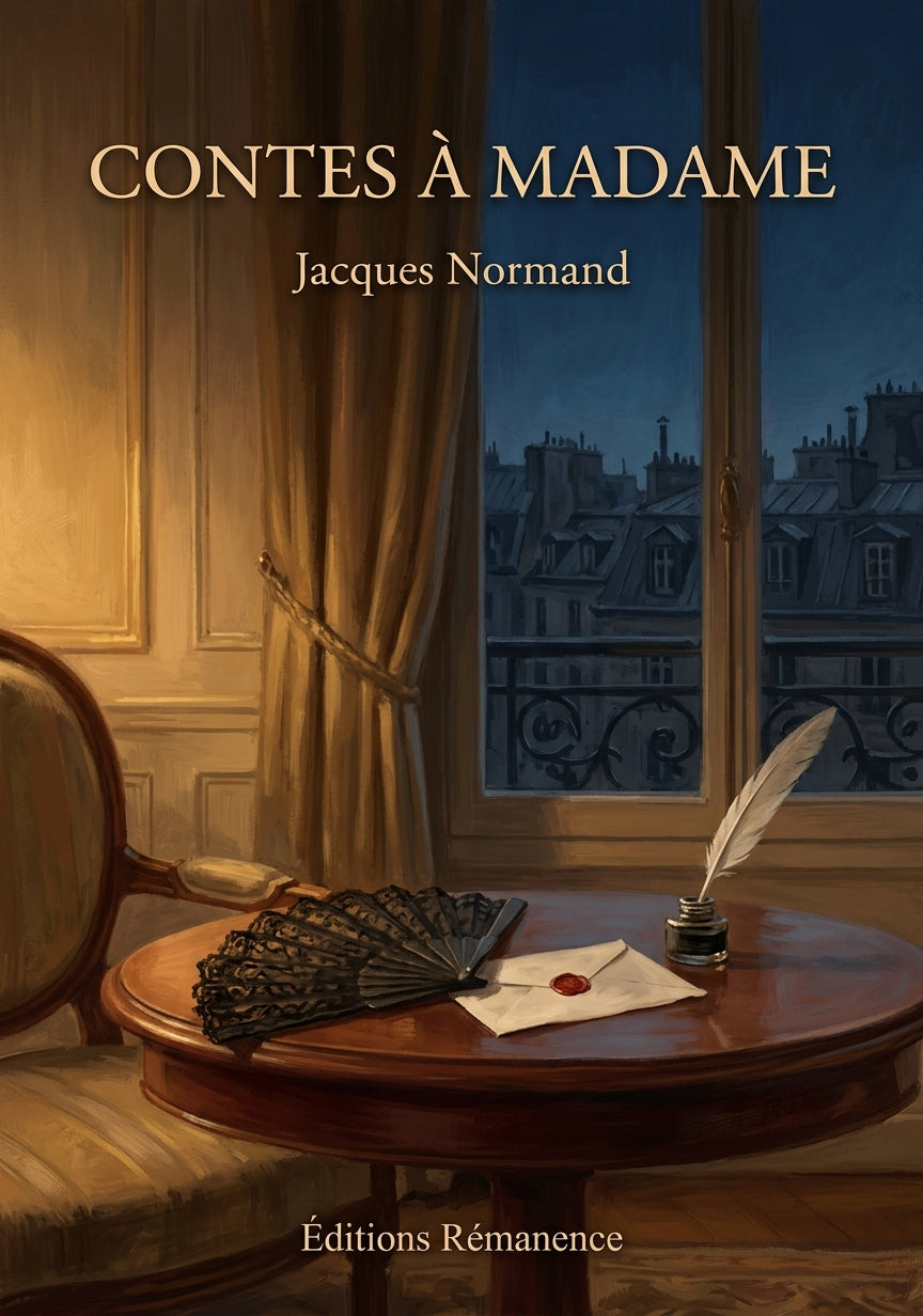 Livre Contes à Madame par Jacques Normand - Couverture - Editions Remanence
