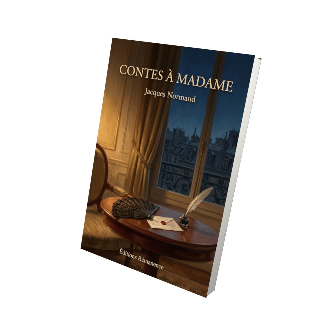Livre Contes à Madame par Jacques Normand - Vue 3D - Editions Remanence