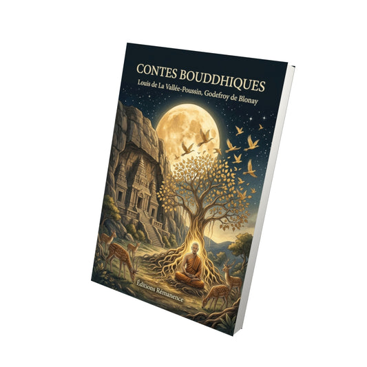 Livre Contes bouddhiques par Louis de La Vallée-Poussin, Godefroy de Blonay - Vue 3D - Editions Remanence