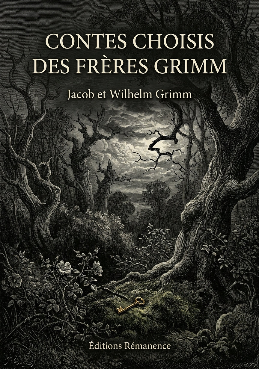 Livre Contes choisis des frères Grimm par Jacob et Wilhelm Grimm - Couverture - Editions Remanence