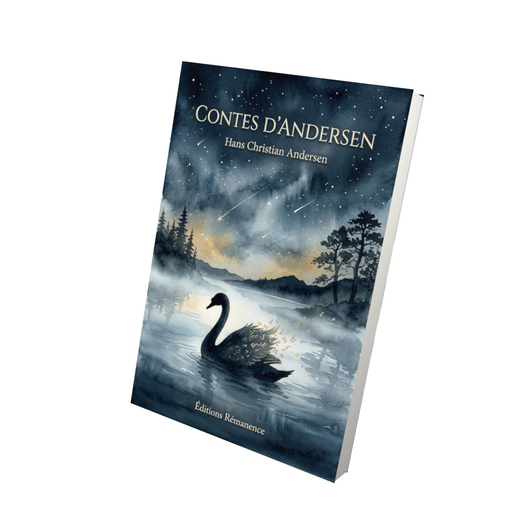 Livre Contes d’Andersen par Hans Christian Andersen - Vue 3D - Editions Remanence