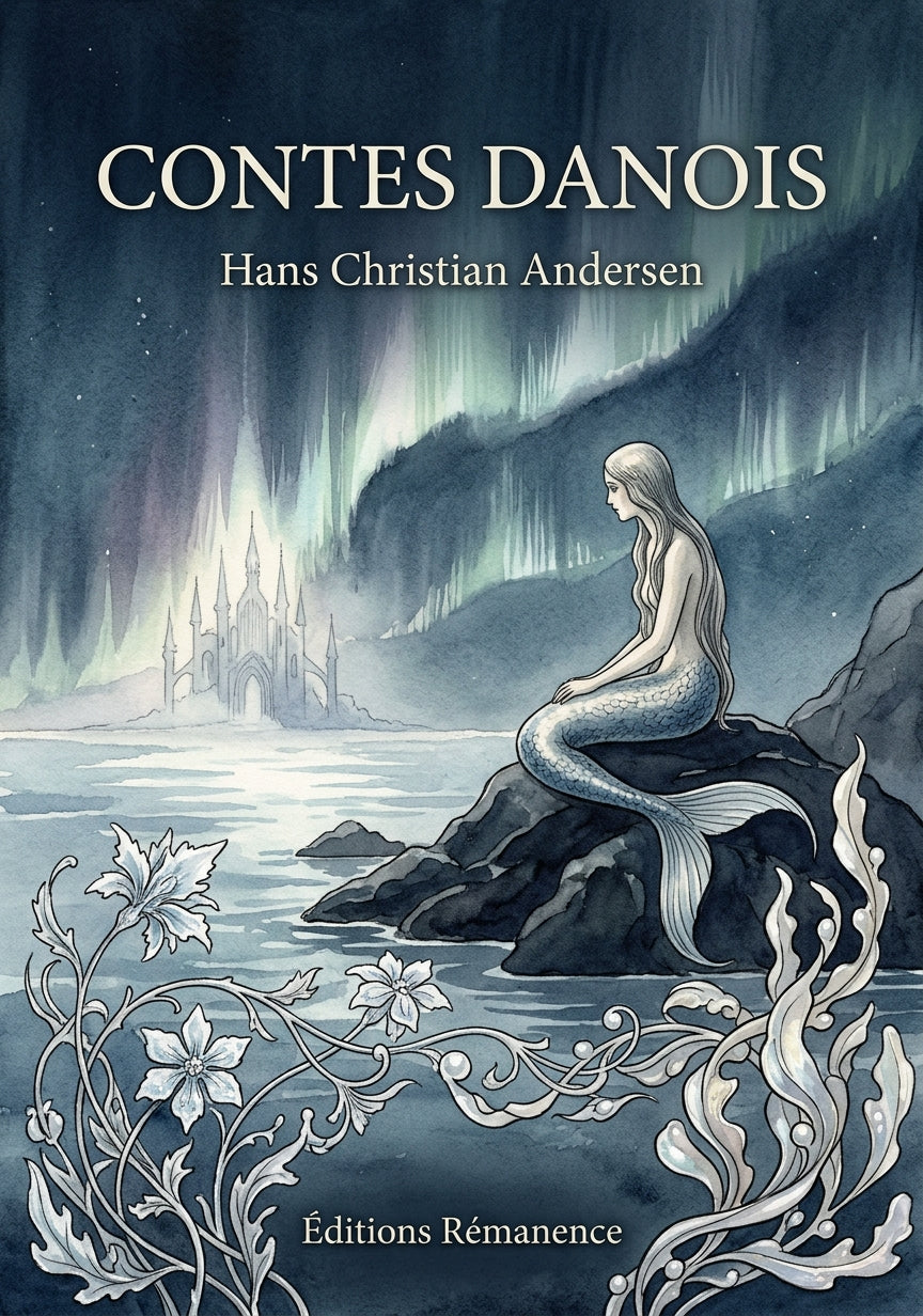 Livre Contes danois par Hans Christian Andersen - Couverture - Editions Remanence