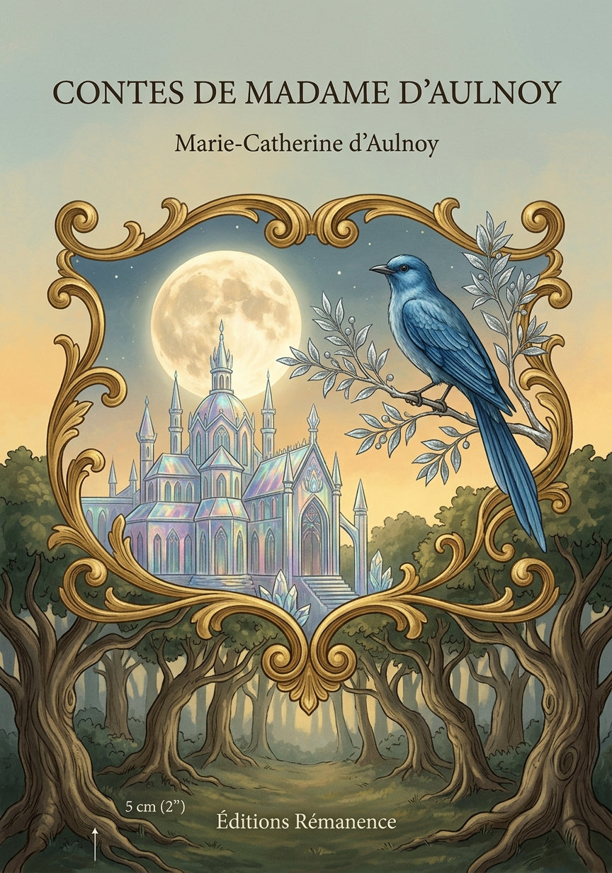 Livre Contes de Madame d’Aulnoy par Marie-Catherine d’Aulnoy - Couverture - Editions Remanence