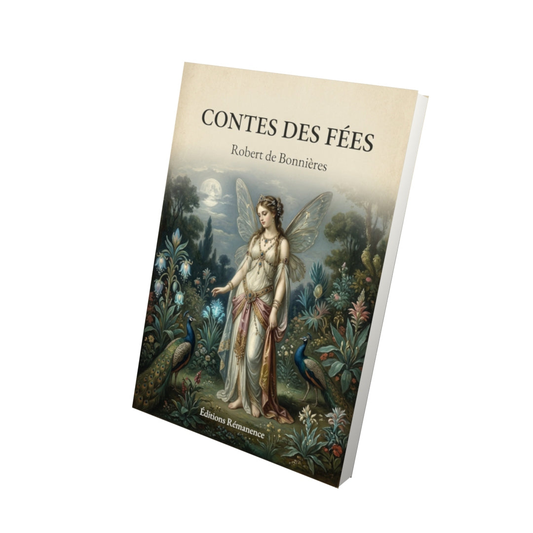 Livre Contes des fées - Robert de Bonnières - Vue 3D - Editions Remanence