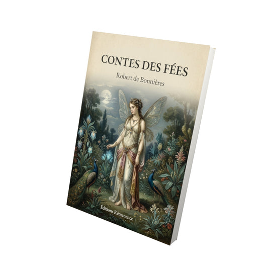 Livre Contes des fées - Robert de Bonnières - Vue 3D - Editions Remanence