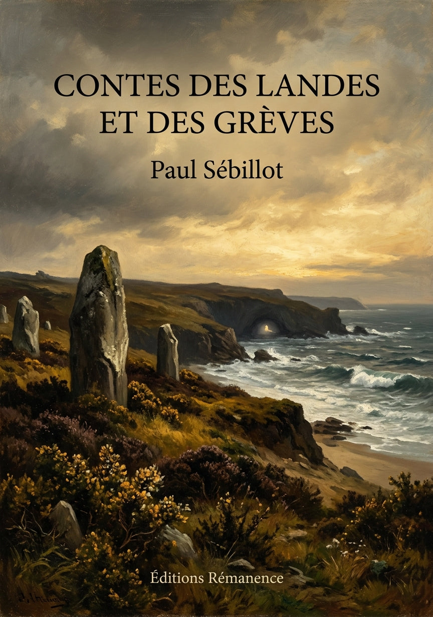 Livre Contes des landes et des grèves par Paul Sébillot - Couverture - Editions Remanence