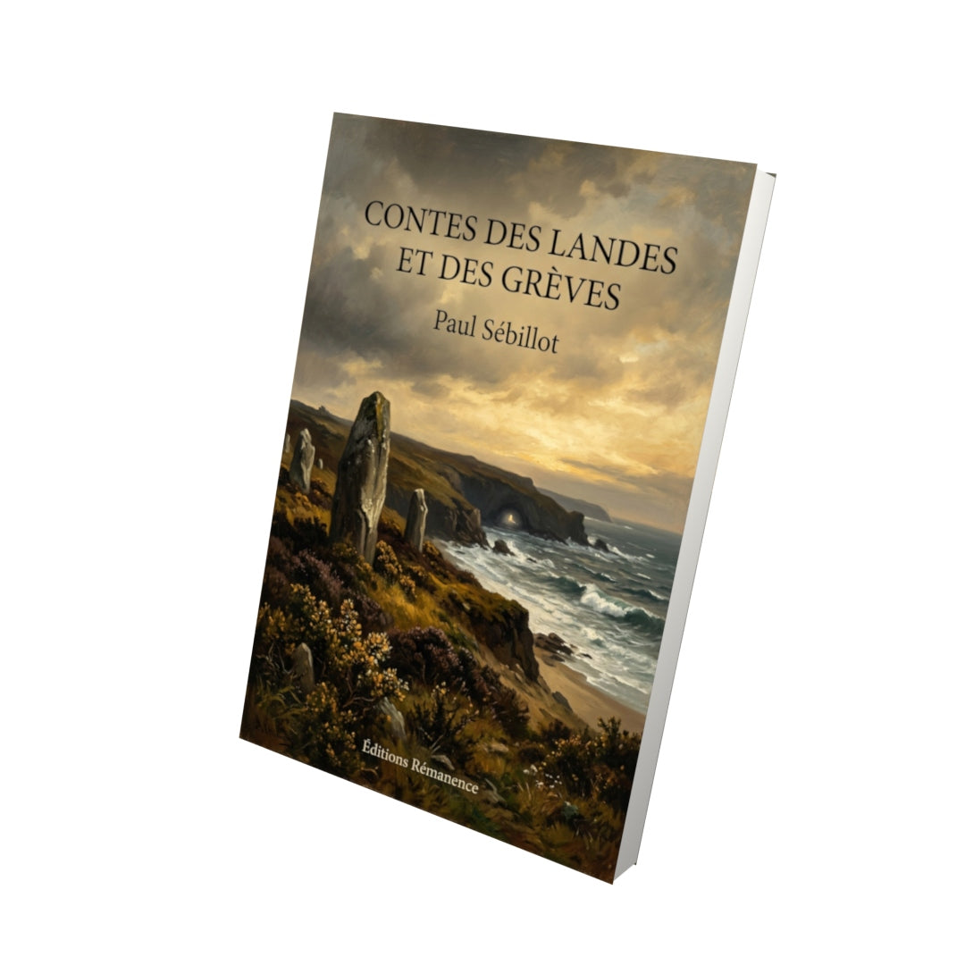 Livre Contes des landes et des grèves par Paul Sébillot - Vue 3D - Editions Remanence