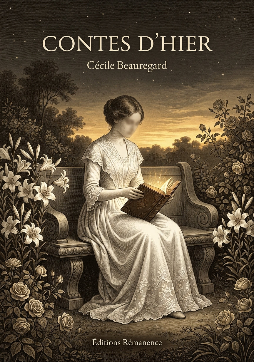 Livre Contes d’hier par Cécile Beauregard - Couverture - Editions Remanence