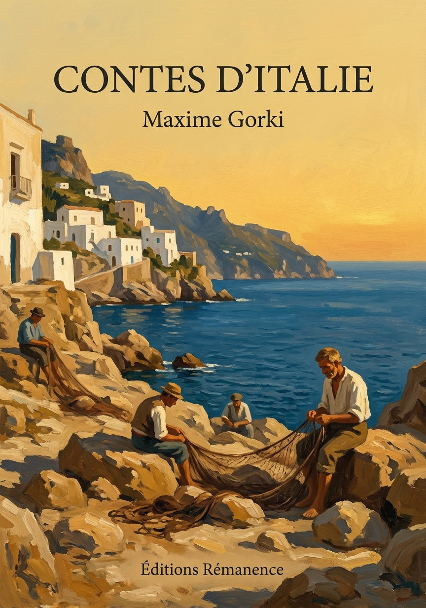 Livre Contes d’Italie par Maxime Gorki - Couverture - Editions Remanence
