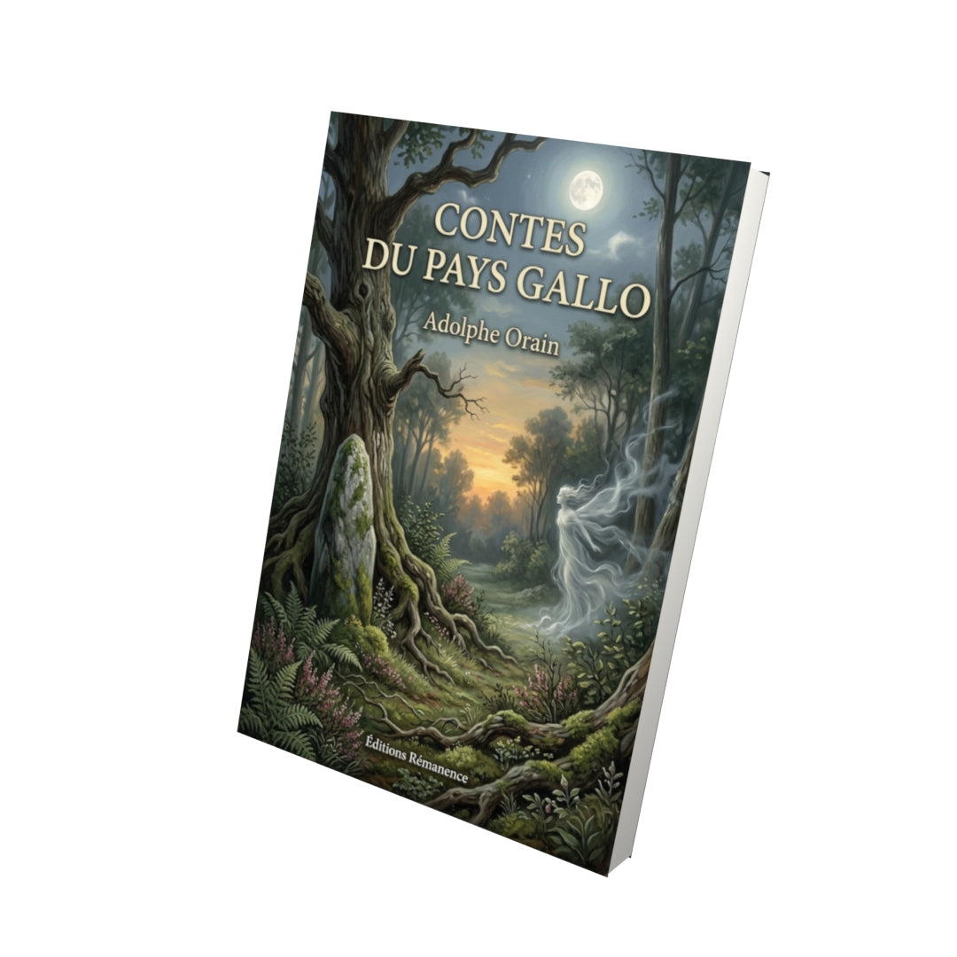 Livre Contes du Pays Gallo par Adolphe Orain - Vue 3D - Editions Remanence