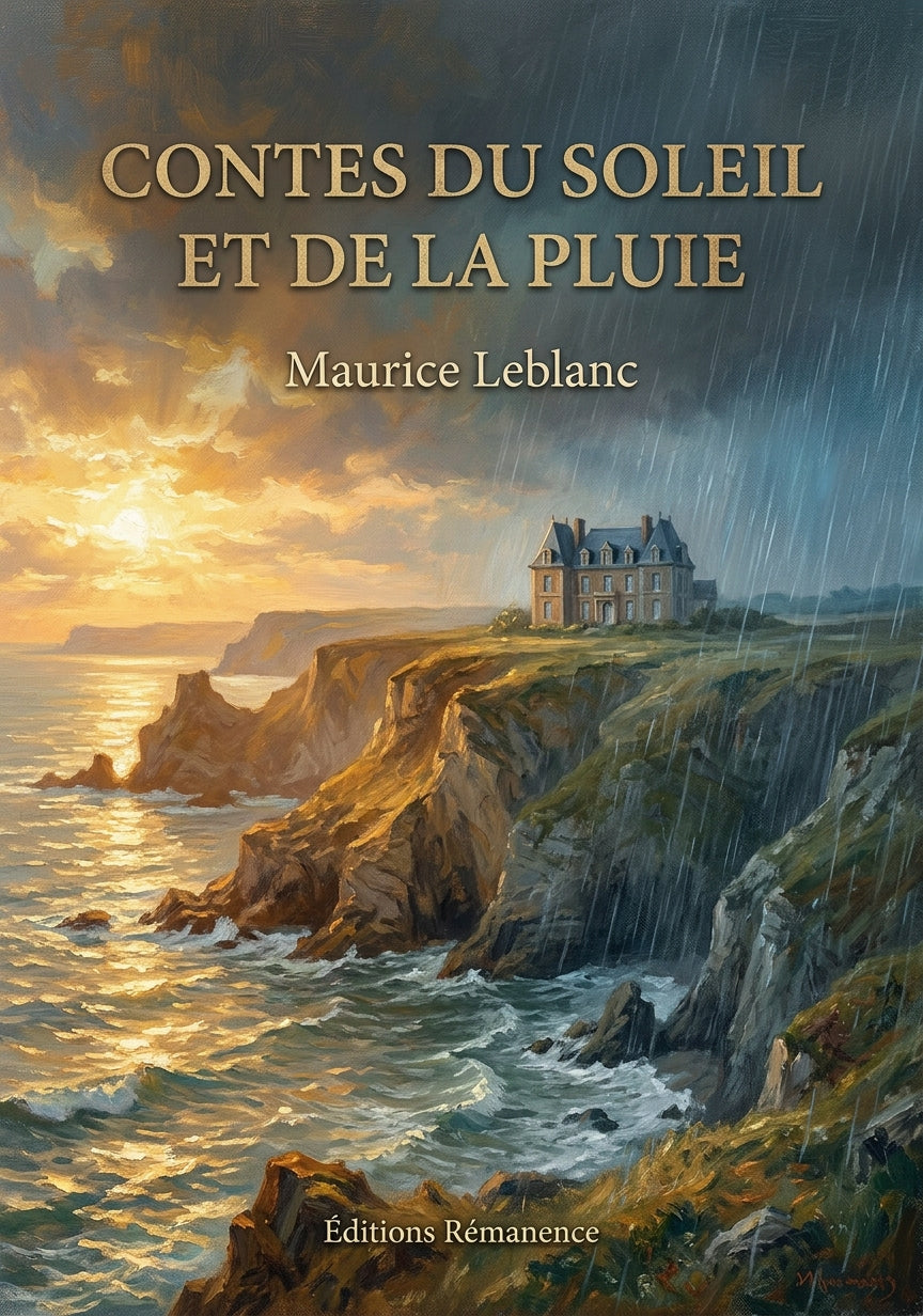Livre Contes du soleil et de la pluie par Maurice Leblanc - Couverture - Editions Remanence