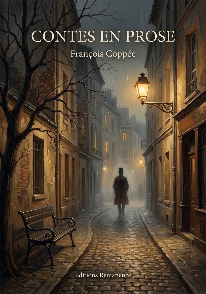 Livre Contes en prose par François Coppée - Couverture - Editions Remanence