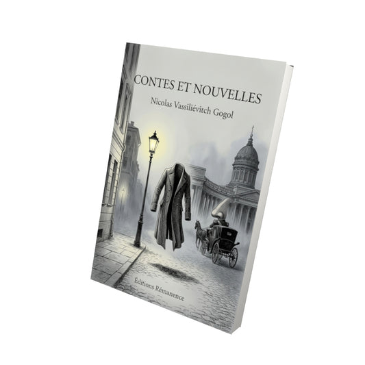 Livre Contes et nouvelles par Alphonse Karr - Vue 3D - Editions Remanence