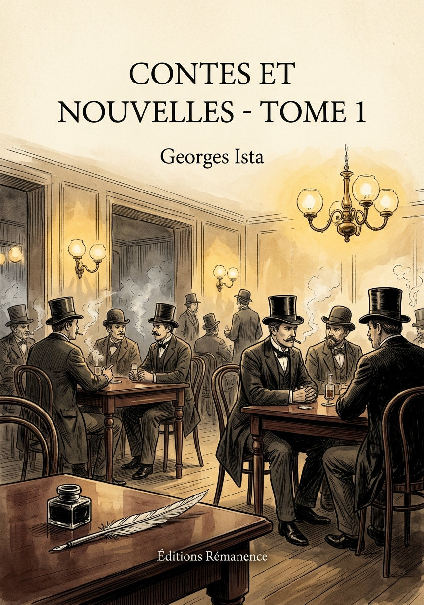 Livre Contes et nouvelles - Tome 1 par Georges Ista - Couverture - Editions Remanence