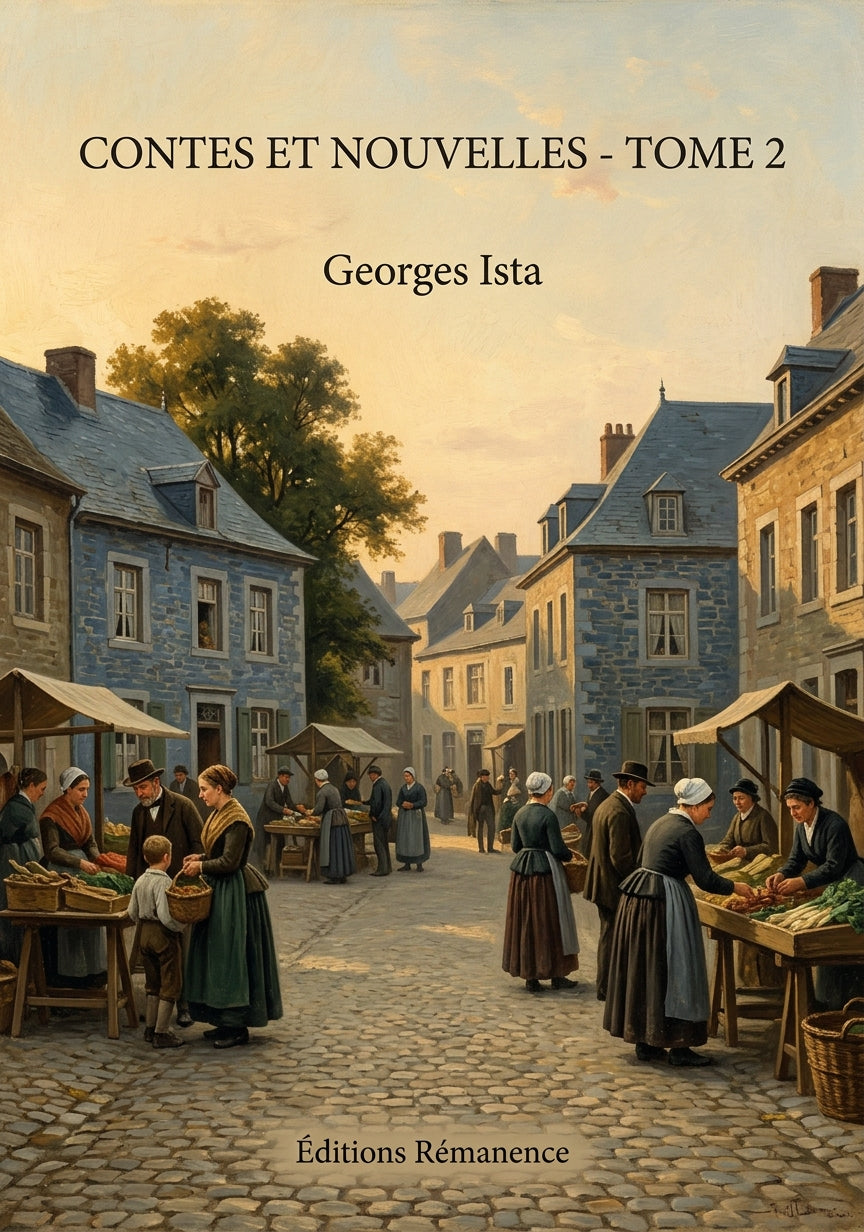 Livre Contes et nouvelles - Tome 2 par Georges Ista - Couverture - Editions Remanence