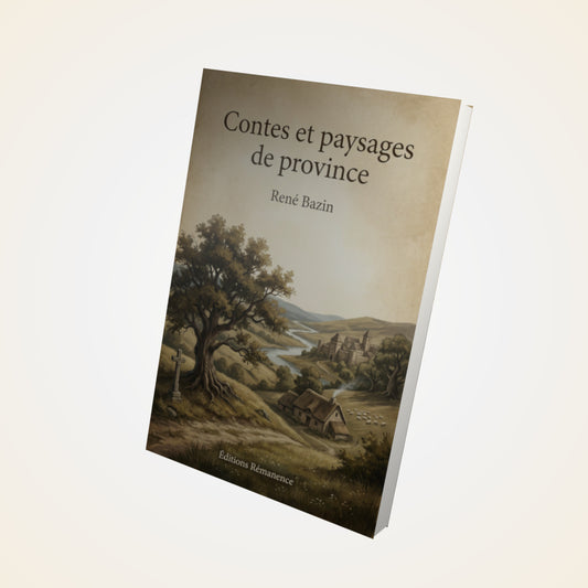 Livre Contes et paysages de province – René Bazin - Couverture 3D