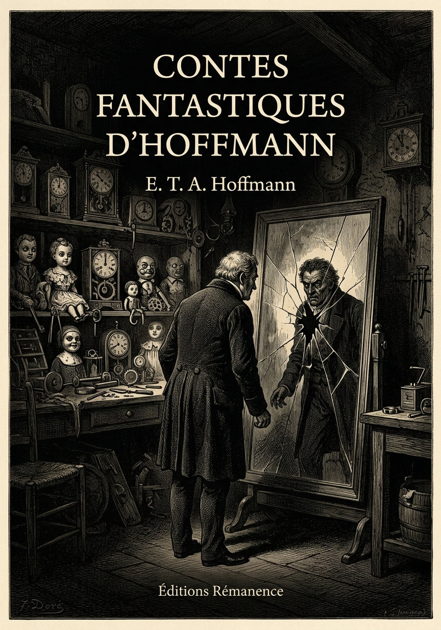 Livre Contes fantastiques d’Hoffmann par E. T. A. Hoffmann - Couverture - Editions Remanence