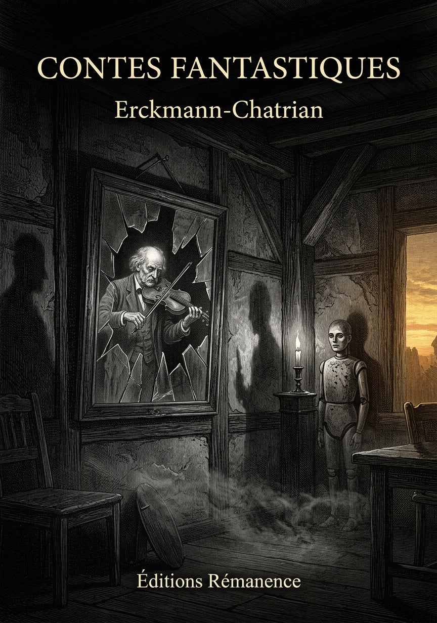Livre Contes fantastiques par E. T. A. Hoffmann - Couverture - Editions Remanence
