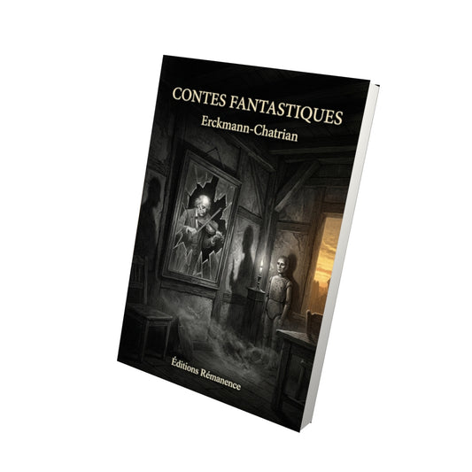 Livre Contes fantastiques par E. T. A. Hoffmann - Vue 3D - Editions Remanence