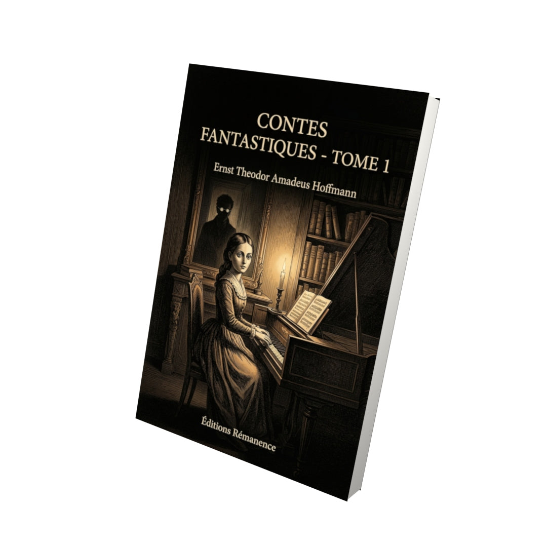 Livre Contes fantastiques - Tome 1 par Ernst Theodor Amadeus Hoffmann - Vue 3D - Editions Remanence