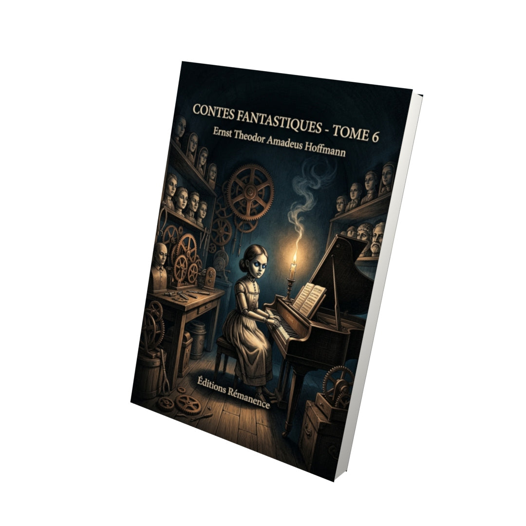 Livre Contes fantastiques - Tome 6 par Ernst Theodor Amadeus Hoffmann - Vue 3D - Editions Remanence