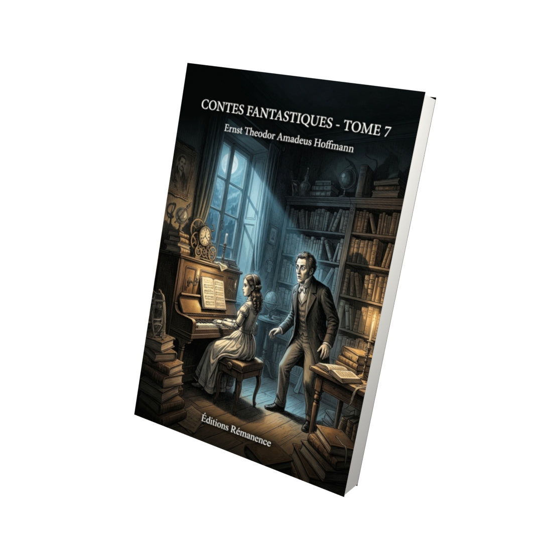 Livre Contes fantastiques - Tome 7 par Ernst Theodor Amadeus Hoffmann - Vue 3D - Editions Remanence