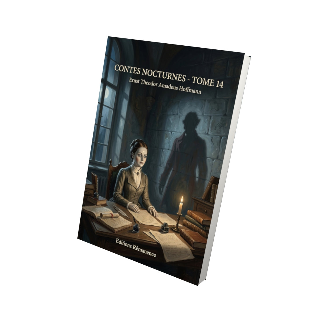 Livre Contes nocturnes - Tome 14 par Ernst Theodor Amadeus Hoffmann - Vue 3D - Editions Remanence