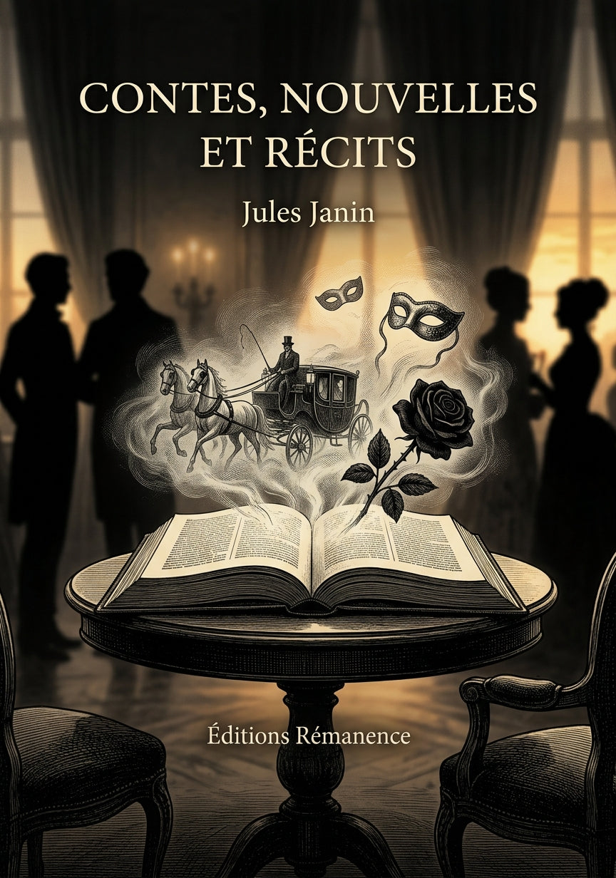 Livre Contes, nouvelles et récits par Jules Janin - Couverture - Editions Remanence