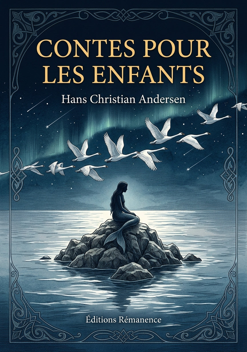Livre Contes pour les enfants par Hans Christian Andersen - Couverture - Editions Remanence
