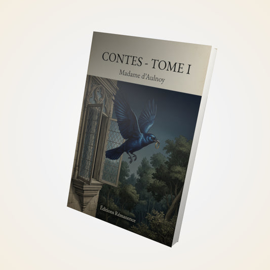 Livre Contes - Tome I - Madame d'Aulnoy - Couverture 3D