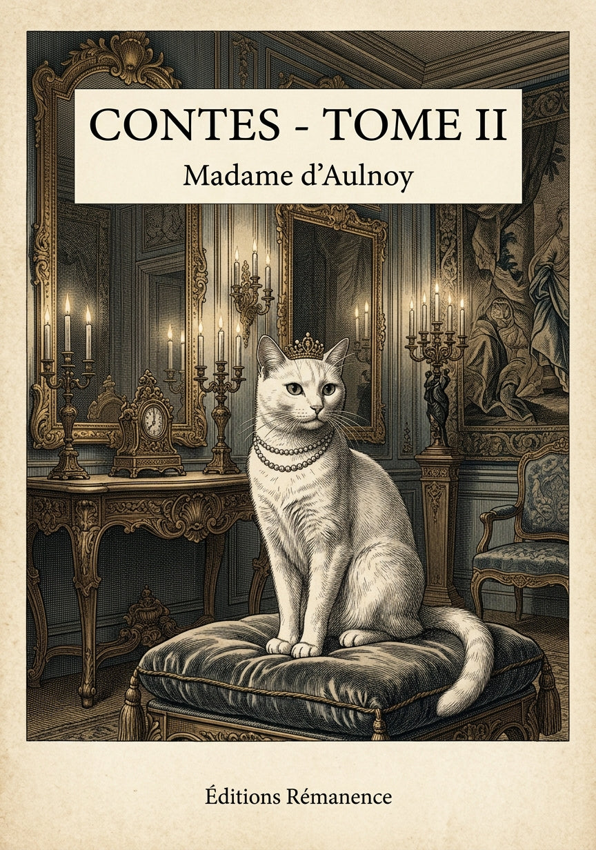 Contes - Tome II - Madame d'Aulnoy (Couverture)