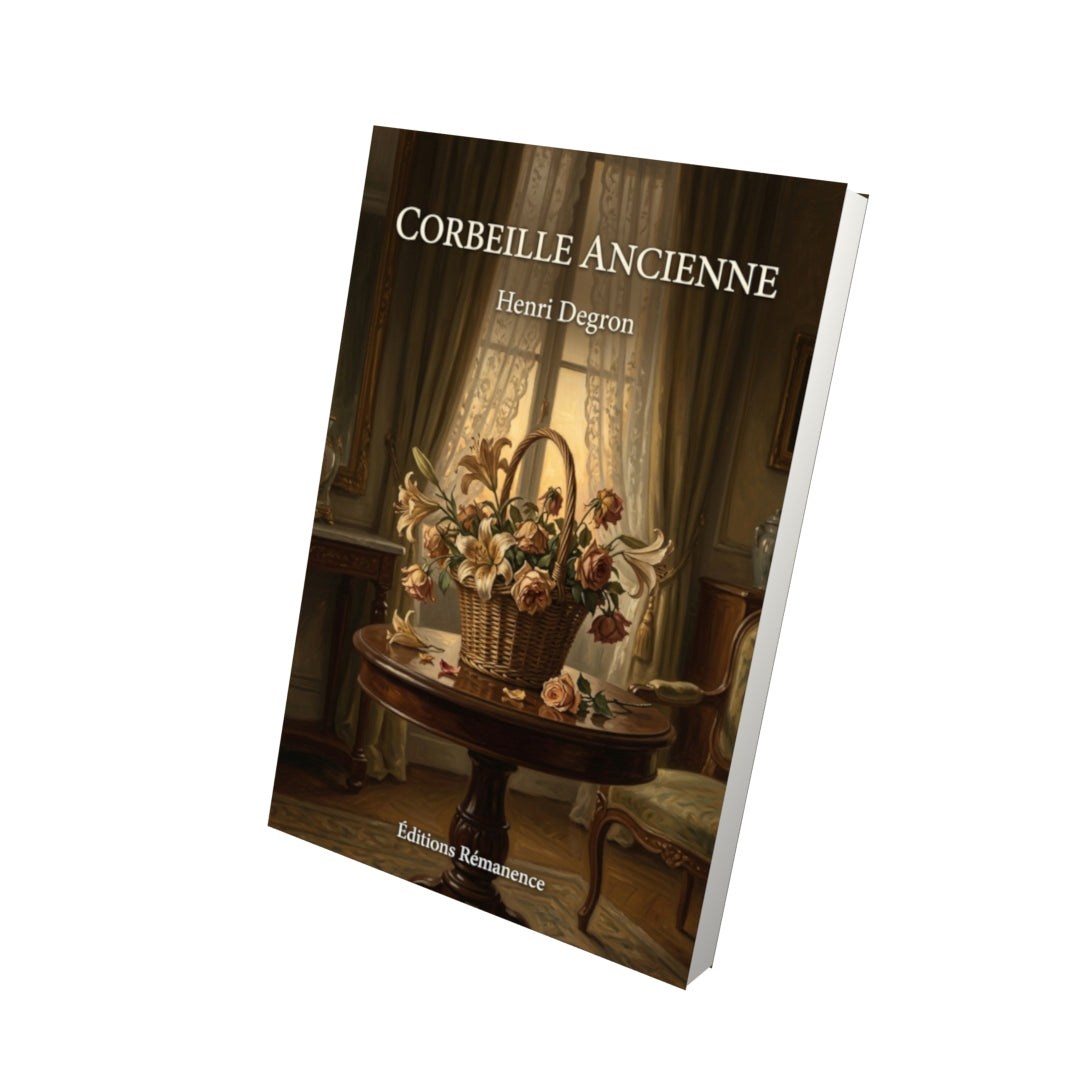 Livre Corbeille ancienne par Henri Degron - Vue 3D - Editions Remanence