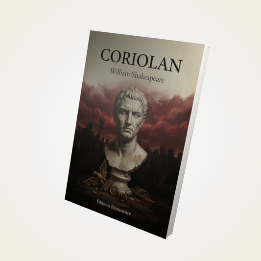 Livre Coriolan - William Shakespeare - Couverture 3D