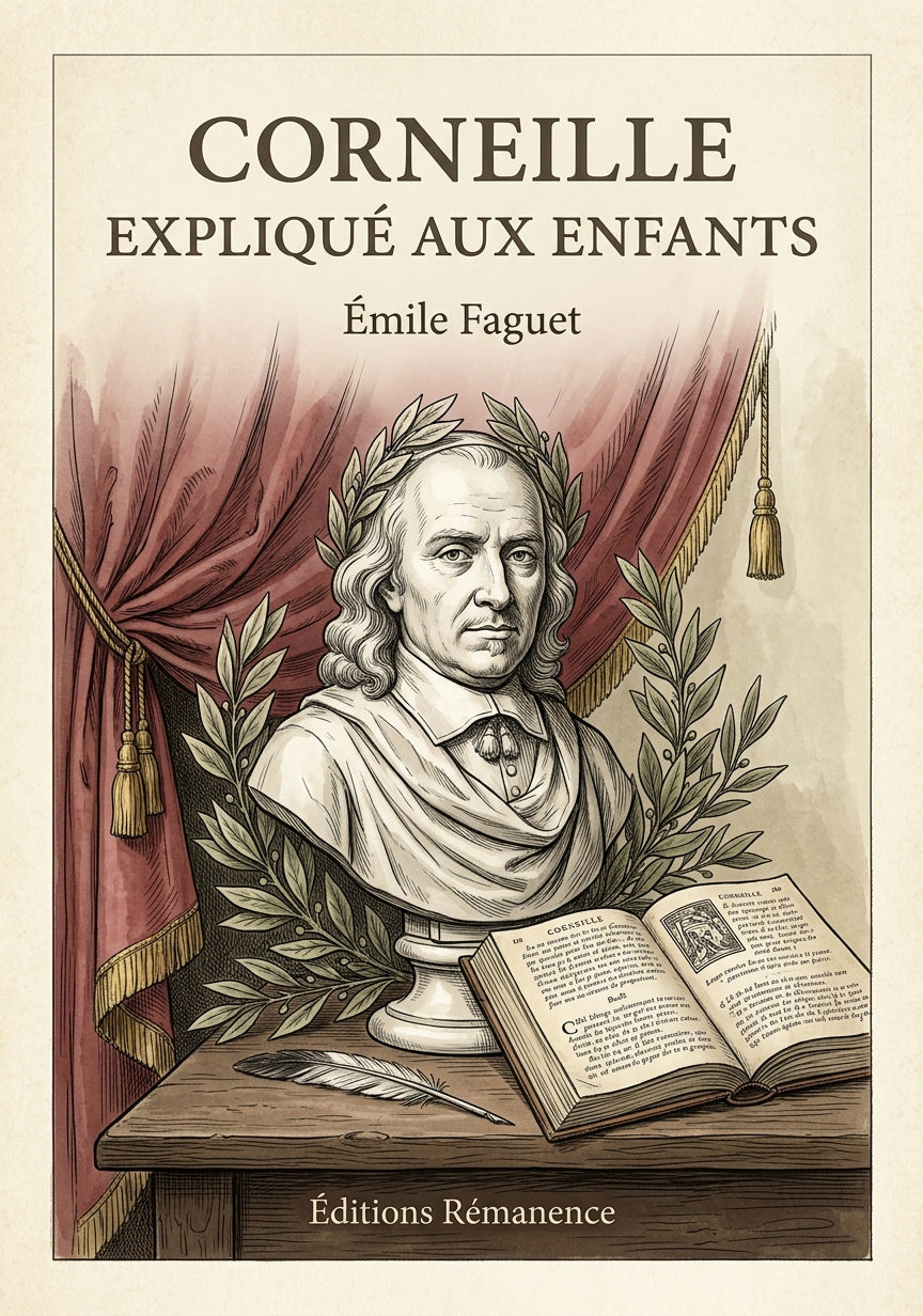 Corneille expliqué aux enfants - Émile Faguet (Couverture)