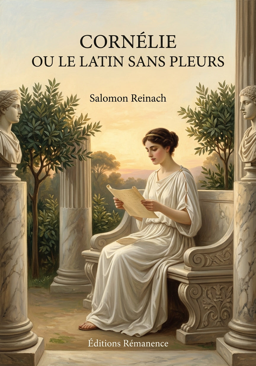 Livre Cornélie ou le latin sans pleurs par Salomon Reinach - Couverture - Editions Remanence
