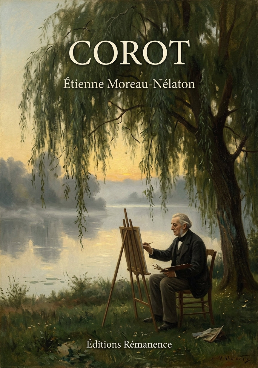 Livre Corot par Étienne Moreau-Nélaton - Couverture - Editions Remanence