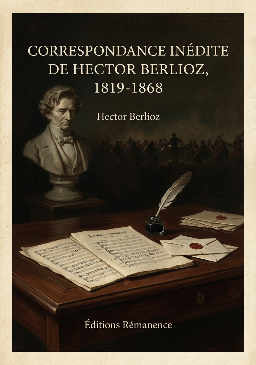 Correspondance inédite de Hector Berlioz, 1819-1868 - Hector Berlioz (Couverture)