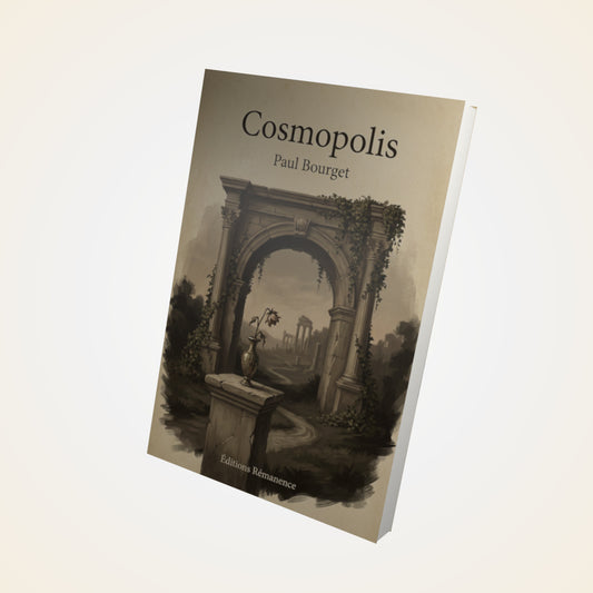 Livre Cosmopolis – Paul Bourget - Couverture 3D