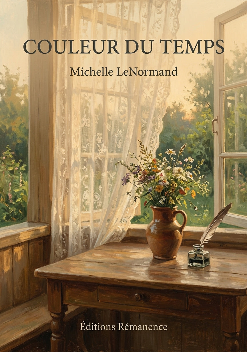 Livre Couleur du temps par Michelle LeNormand - Couverture - Editions Remanence