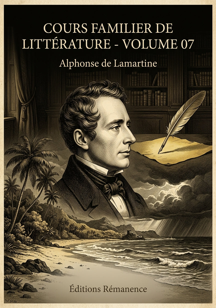 Cours familier de Littérature - Volume 07 - Alphonse de Lamartine (Couverture)