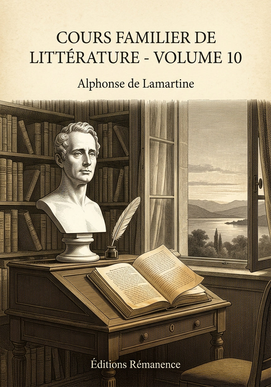 Cours familier de Littérature - Volume 10 - Alphonse de Lamartine (Couverture)