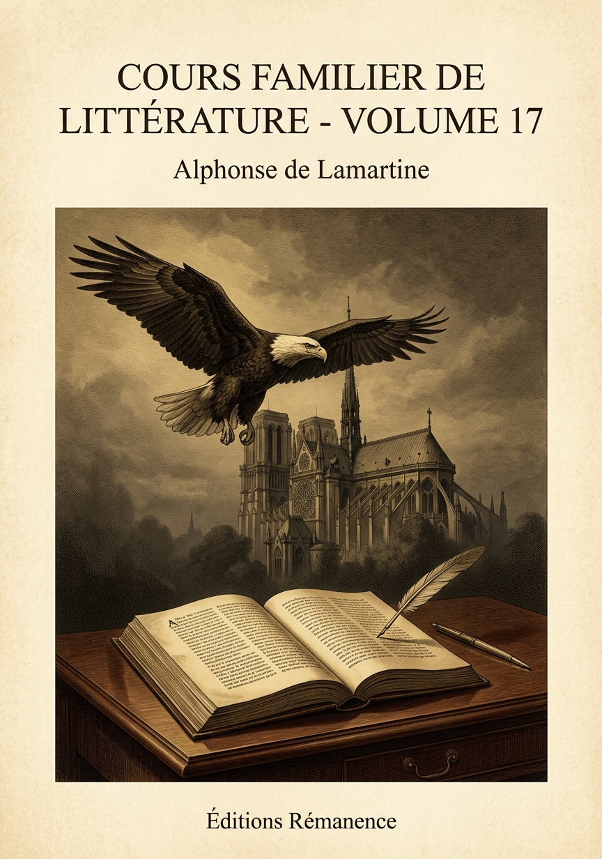 Cours familier de Littérature - Volume 17 - Alphonse de Lamartine (Couverture)