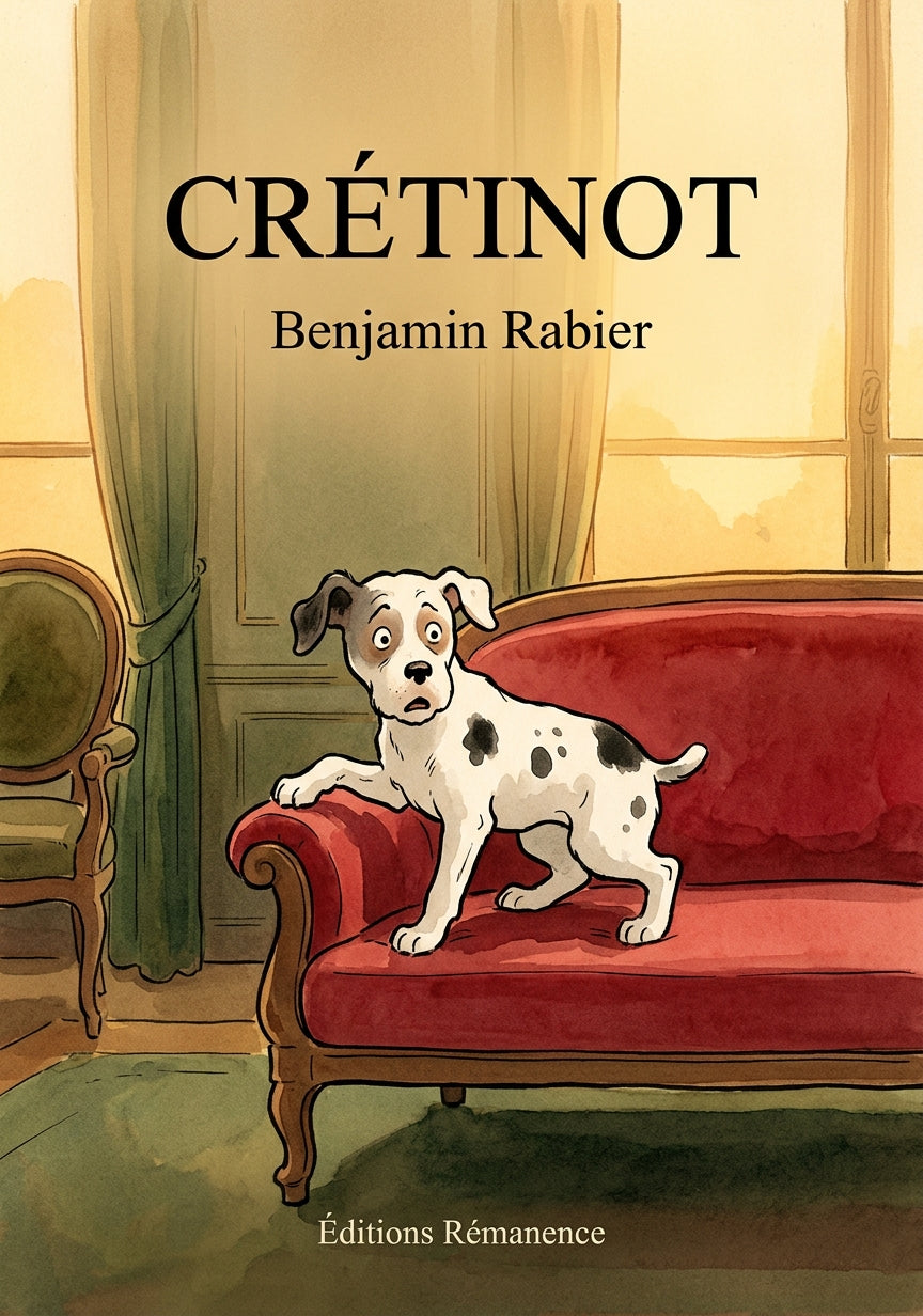 Livre Crétinot par Benjamin Rabier - Couverture - Editions Remanence